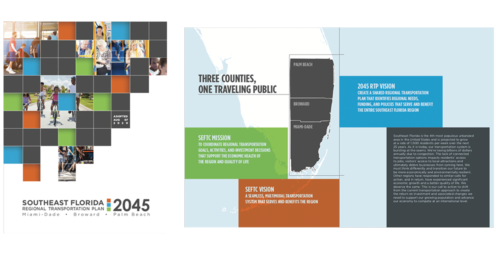 report covers Southeast Regional Transportation Plan